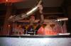 Me Pouring de Martini's - this was de competion organized by de bacardi martini n is de biggest competetion held in india