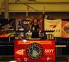 Picture taken at the bar show 2004 - Katsumi performing four bottle A-sync.