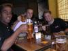 cheers to beers - ron,will & andy at buzz..